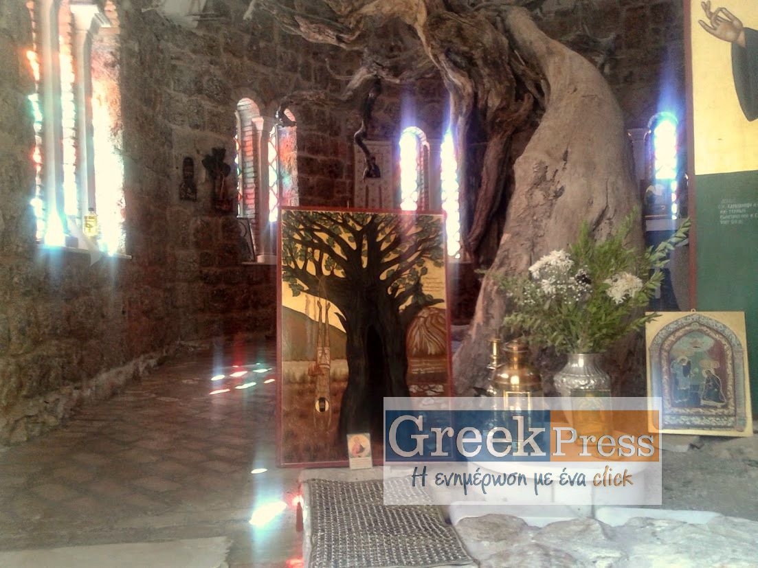 Προσκύνημα στον Άγιο Εφραίμ στο Μοναστήρι του Όρους των Αμώμων Αττικής