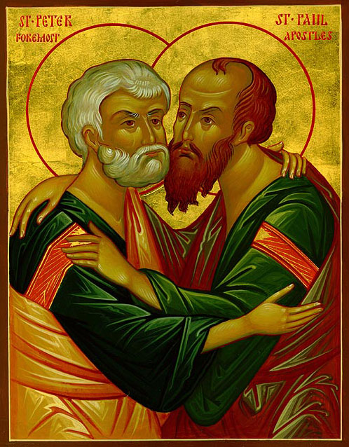 Συναξάρι 29 Ιουνίου, Άγιοι Πέτρος και Παύλος Πρωτοκορυφαίοι Απόστολοι