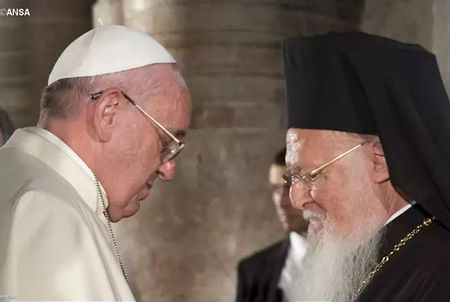 Έρχονται οικουμενιστικές εξελίξεις! Πάπας Φραγκίσκος προς Βαρθολομαίο: Επείγουσα ανάγκη για πλήρη ενότητα